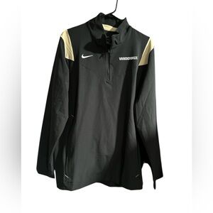 Nike Vanderbilt Men’s Team Coach Quarter-Zip Jacket in‎ Black